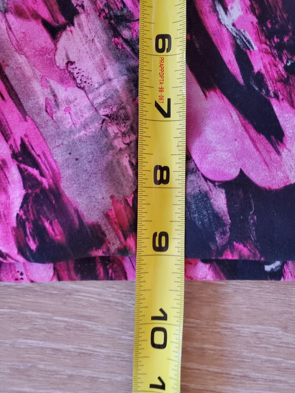 Lululemon Womens Wunder Train High-Rise Leggings Pink Abstract Print SIZE 6